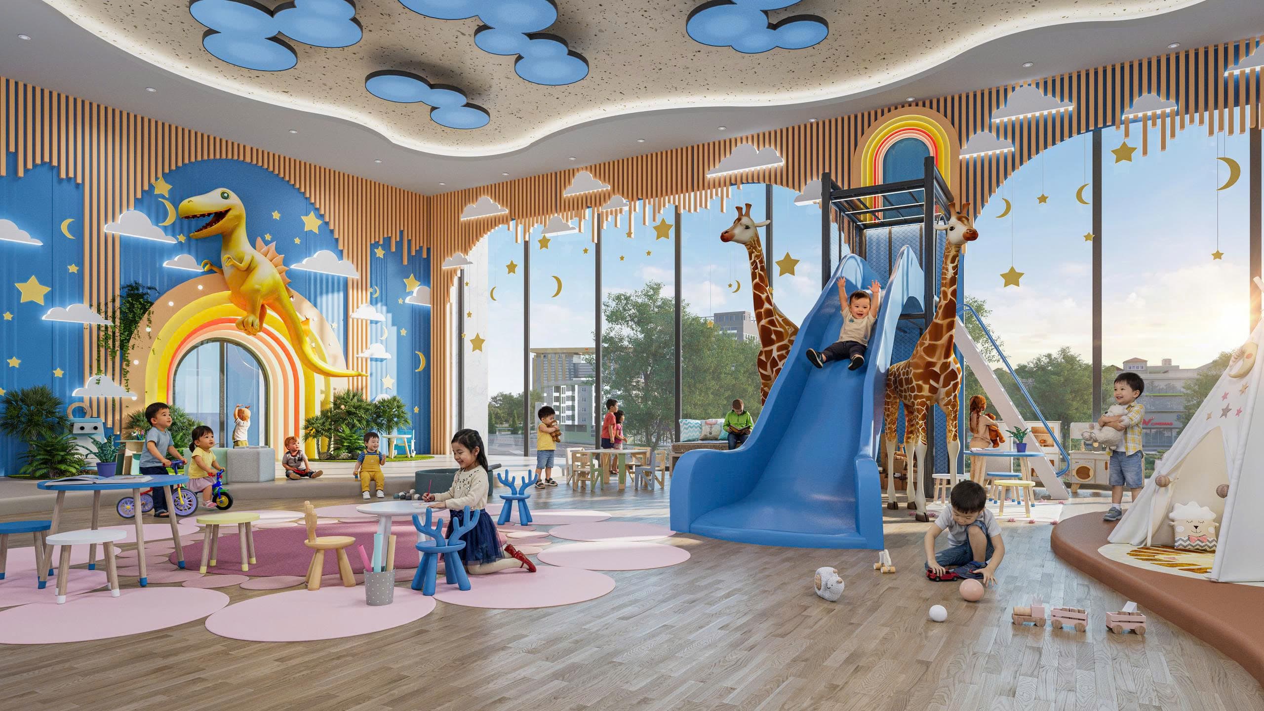 Kids Outdoor Playground - Nam Mekong Grand Plaza